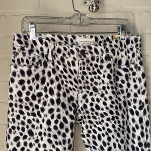 Denim & Supply Ralph Lauren jeans NEW Leopard Print skinny 30 cotton stretch